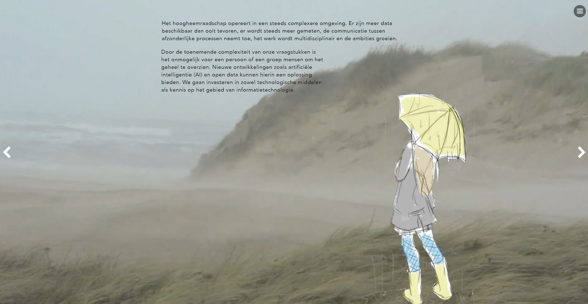 Hoog Heemraadschap - Visie op waterveiligheid - video met illustratie presentatie Invloed